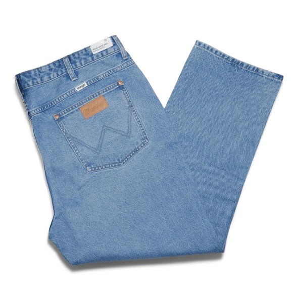 Wrangler Women's Wild West 603 High Rise Distressed Cropped Jeans Size 34x28 - Picture 13 of 16